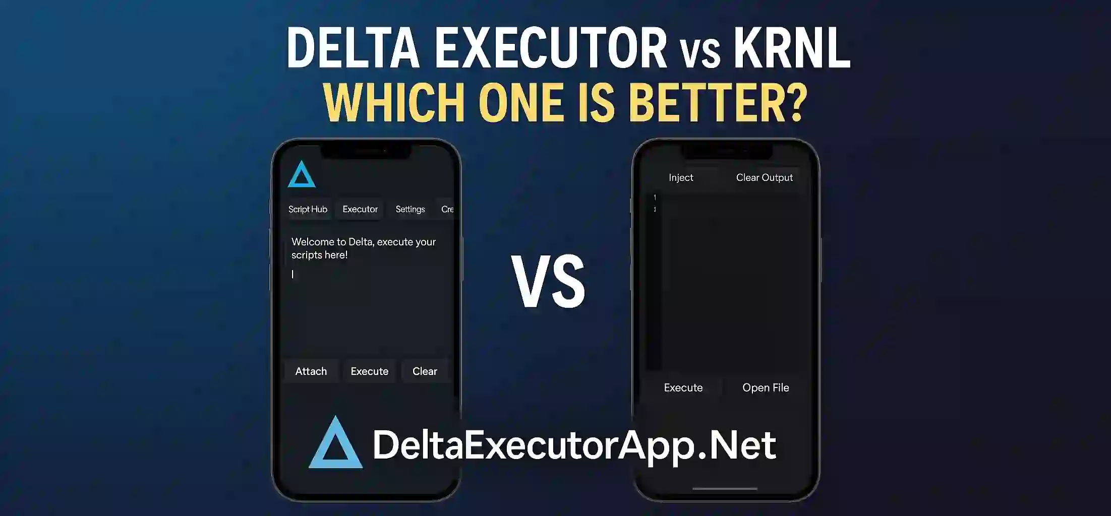 Delta Executor vs KRNL – Which One Is Better?