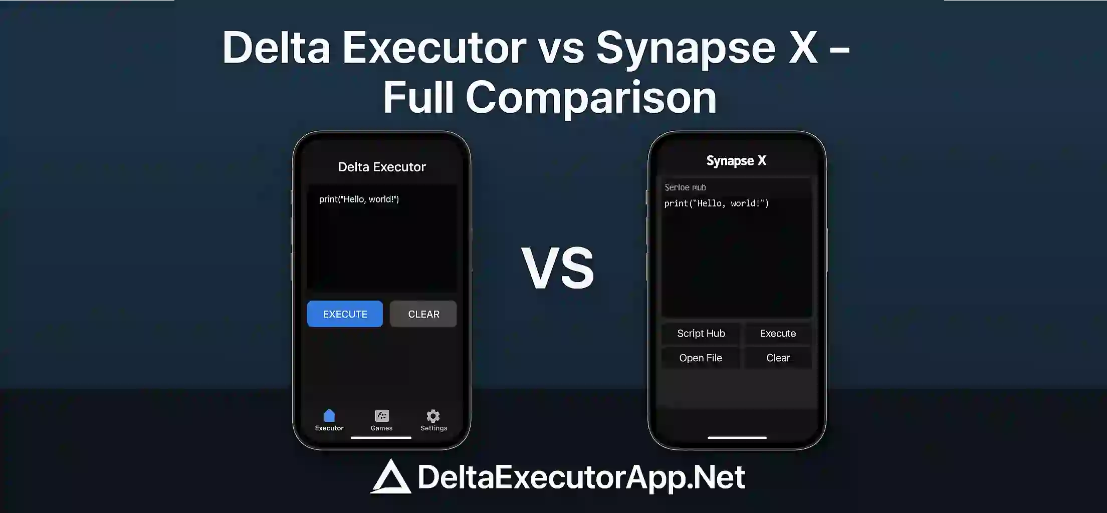 Delta Executor vs Synapse X – Full Comparison