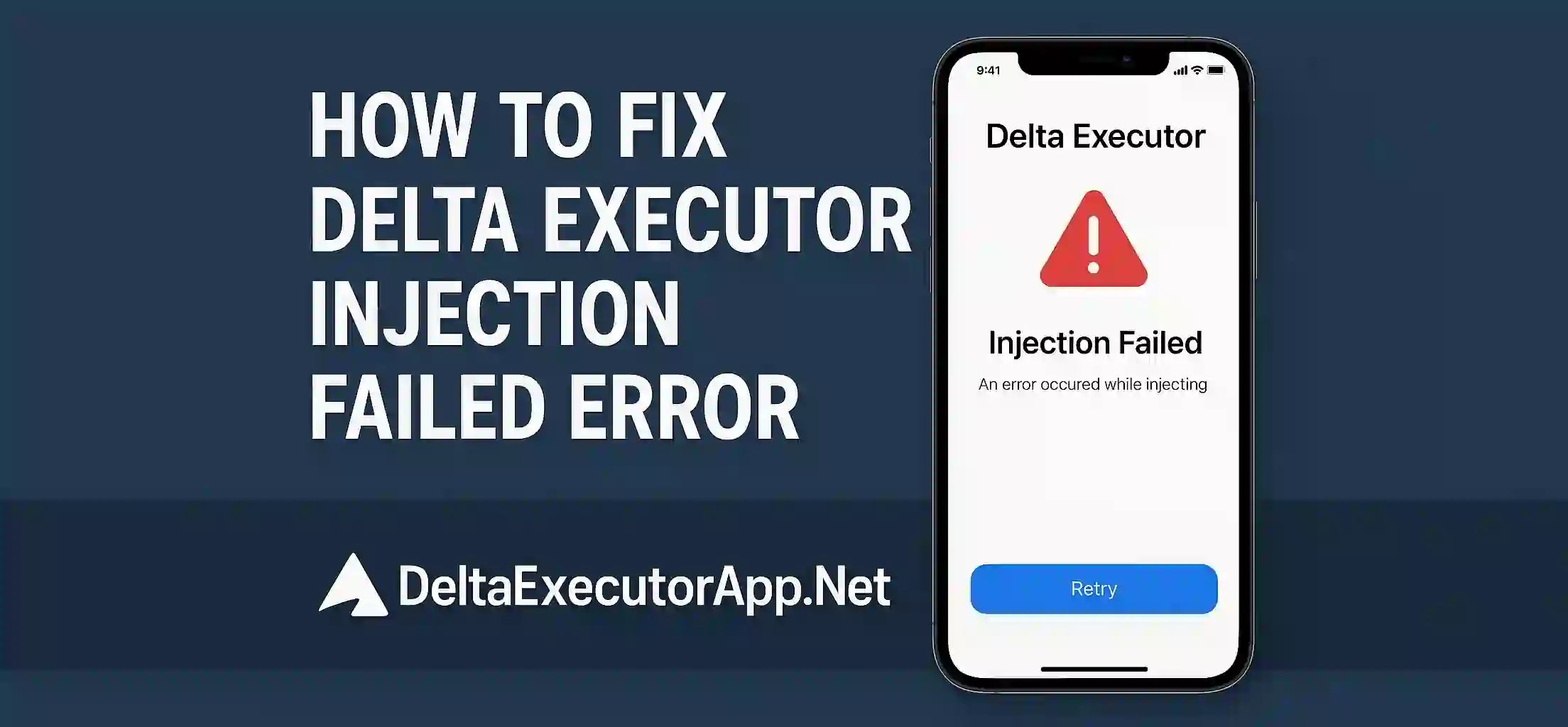 How to Fix Delta Executor Injection Failed Error